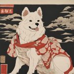 chien japonais dessin